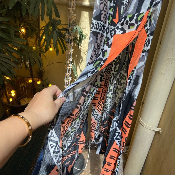 🛍️ Boho Side Cut Long Dress. Size - S - Picture 9 of 16